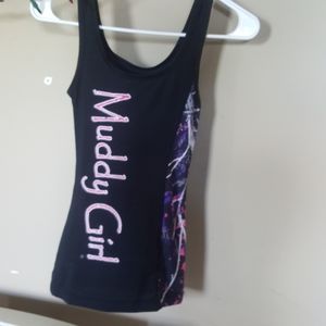 Muddy girl tank